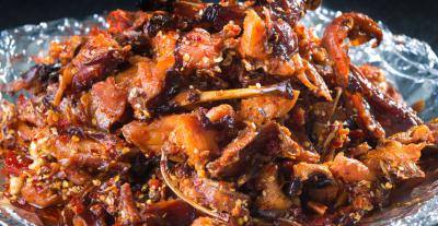 成都蜀味缘小吃技术培训，教你怎么做辣子鸡