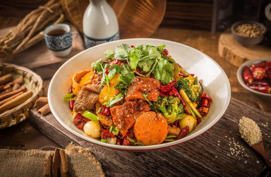 干锅冒菜 干锅冒菜